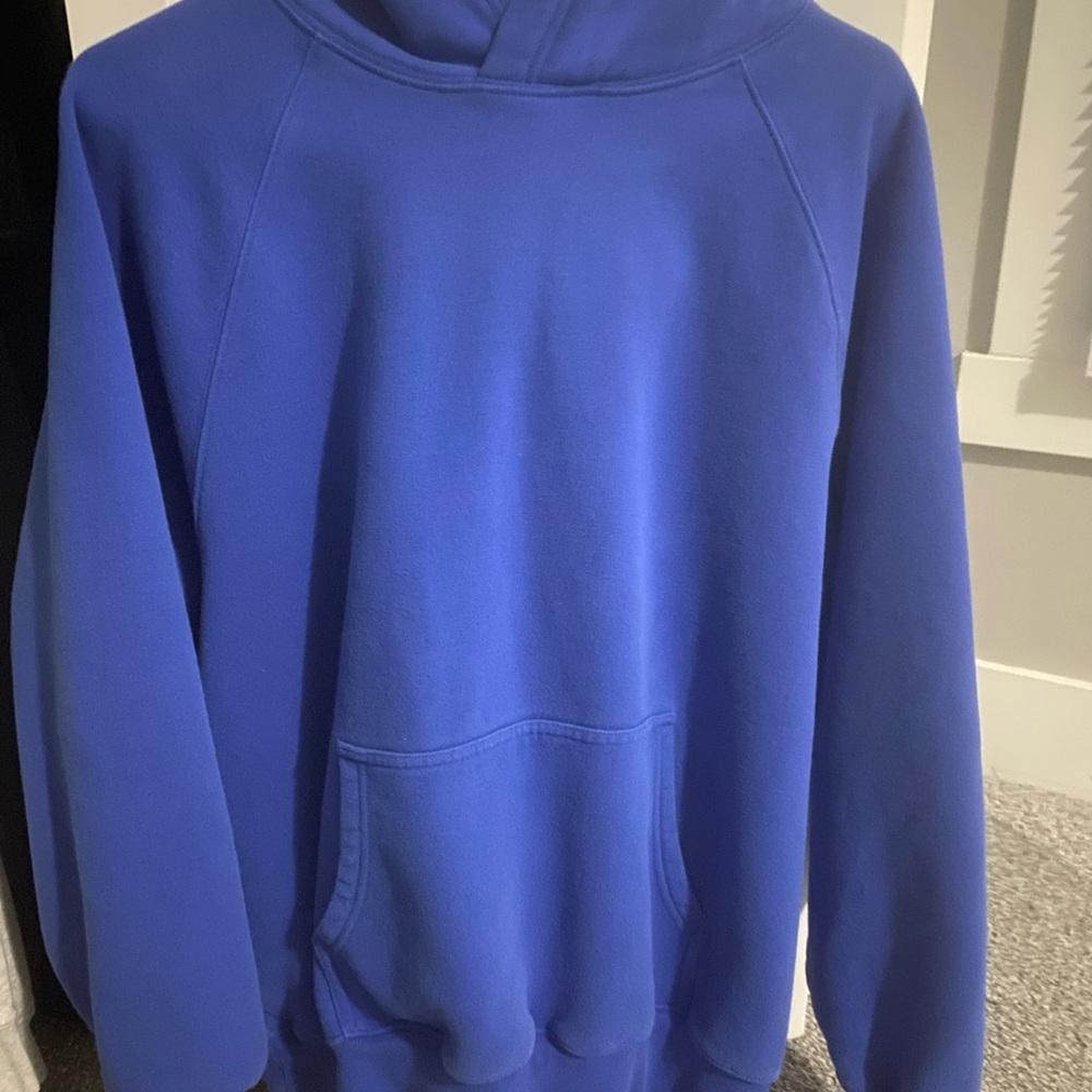 Aritzia Royal Blue Sweatfleece Hoodie